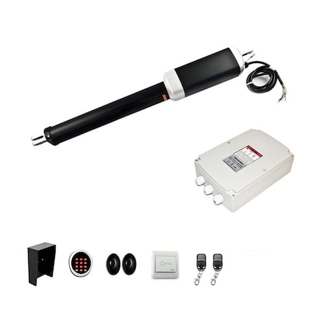 Tepee Supplies Accessories Kit Swing Gate Opener for Single Swing Gates up to 850 lbs TE949472